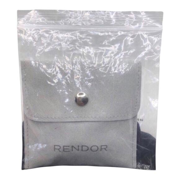 Rendor Victoria NIP 14K Yellow Gold Plated Double Hoop Braided Texture Earrings - Picture 7 of 16